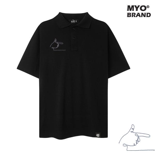 Áo Polo MYO Thêu Hình Bàn Tay
