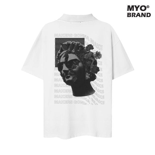 Áo Thun Polo Cotton MYO In Hình Makers Gonna Make