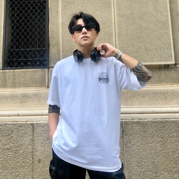Áo Thun Myo In Hình Brand Hàng Rào