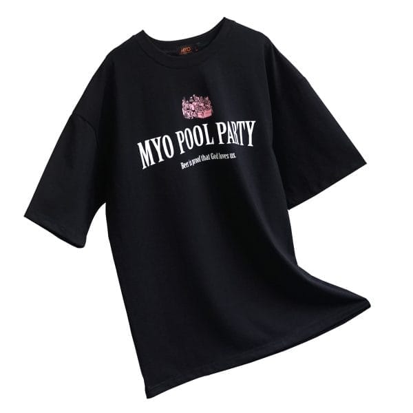 Áo Thun Myo In Hình Pool Party