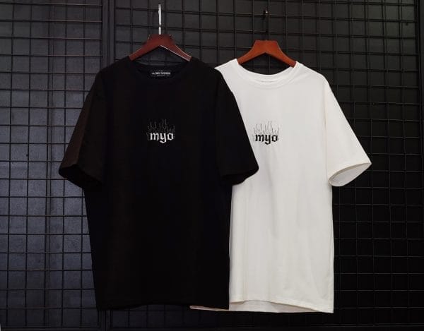 Áo Thun Myo thêu hình Brand