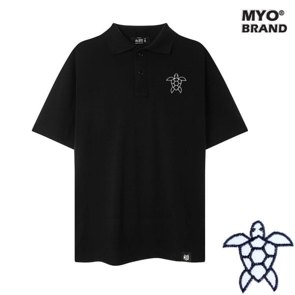 Áo Polo Form Rộng MYO Thêu Rùa