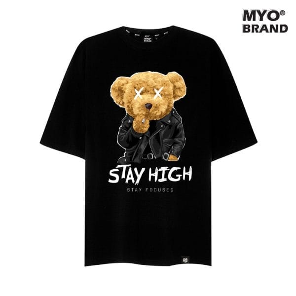 Áo Thun Form Rộng MYO In Hình Teddy Bear